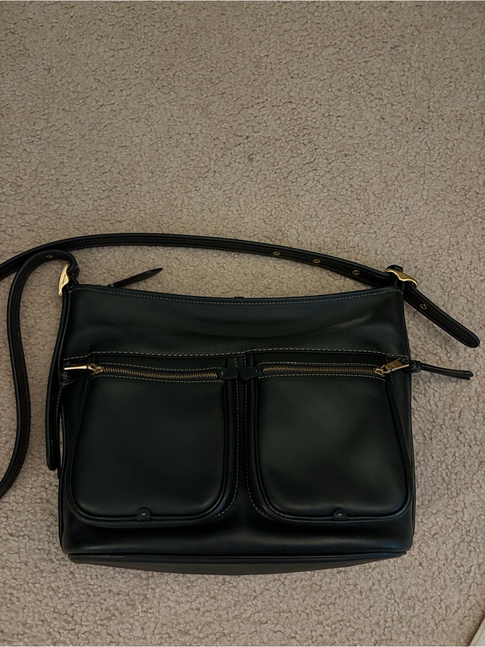 Coach Andie Leather Shoulder Bag